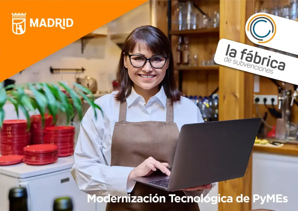 Modernización tecnológica de pymes en la Comunidad de Madrid