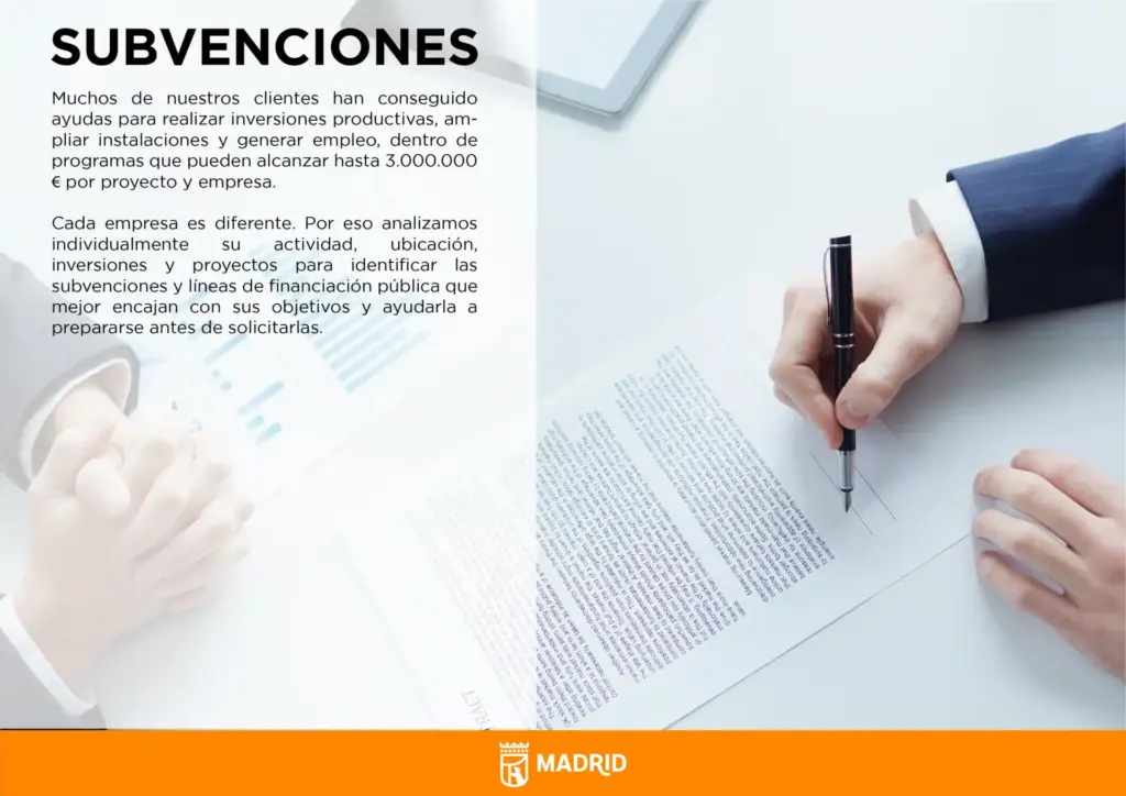 Modernización tecnológica de pymes en la Comunidad de Madrid